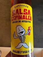 Mängden socker i Salsa espinaler