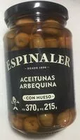 Mängden socker i Aceitunas arbequinas con hueso