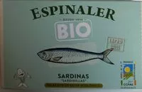 Mängden socker i Sardinas en aceite de oliva bio