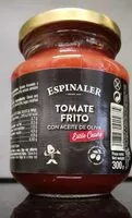 Mängden socker i Tomate Frito con aceite de oliva