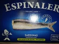 Mängden socker i Sardinas "Sardinillas" En aceite de oliva