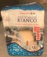 Mängden socker i Pan de molde blanco