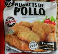 Mängden socker i Nugggets de pollo