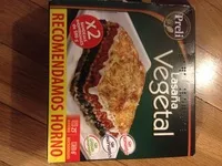 Mängden socker i Lasaña vegetal