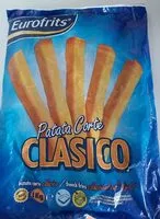 Mängden socker i Patatas fritas congeladas