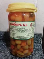 Mängden socker i Coctel con mojo picón (gazpacha)