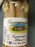 Mängden socker i Casagrande Esparragos blancos