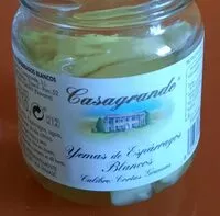 Mängden socker i Yemas de esparragos blancos