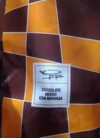 Mängden socker i Chocolate negro con naranja