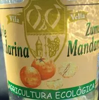 Mängden socker i Zumo de mandarina Vila Vella