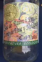 Mängden socker i Suc de raïm i préssec