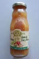 Mängden socker i Zumo de uva y melocoton