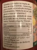 Mängden socker i Purée De Tomates 400 gr.