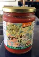 Mängden socker i Purée de tomates