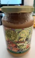 Mängden socker i Compota de pera / compote de pommme