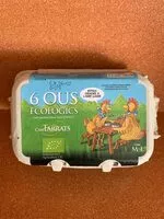 Mängden socker i 6 ous ecològics