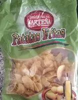 Mängden socker i Patatas fritas