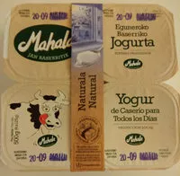 Mängden socker i Yogur natural