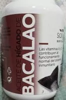 Mängden socker i Aceite hígado de bacalao