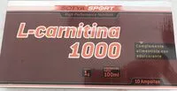 Mängden socker i L- carnitina 1000