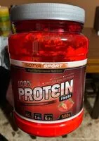 Mängden socker i sport protein