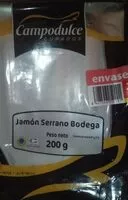 Mängden socker i Jamón Serrano Bodega