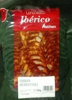 Mängden socker i Chorizo ibérico