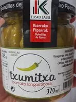 Mängden socker i Ibarrako Piparrak