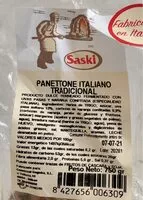 Mängden socker i Panettone italiano tradicional