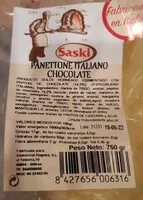 Mängden socker i Panettone italiano chocolate