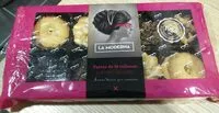 Mängden socker i Pastas de té rellenas
