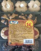 Mängden socker i Pastas de té mixtas