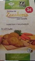 Mängden socker i Tortitas de zanahoria con canela