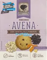 Mängden socker i Minicookies de avena con chocolate y naranja