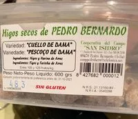 Mängden socker i Higos secos cuello de dama