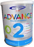 Mängden socker i Pronuben baby advance 2