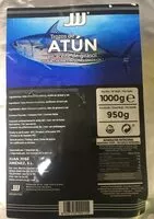 Mängden socker i Trozos de atún en aceite de girasol