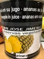 Mängden socker i Piña en su jugo