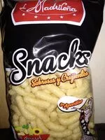 Mängden socker i Snacks sabrosas y crujientes