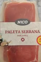 Mängden socker i Paleta serrana