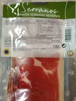 Mängden socker i Jamón serrano reserva