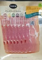 Mängden socker i Jamón paleta curada