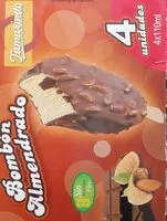 Mängden socker i Bombón almendrado