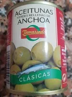 Mängden socker i Aceitunas verdes rellenas de anchoas