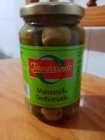 Mängden socker i Aceituna verde sin hueso