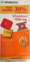 Mängden socker i Vitamina C + Zinc