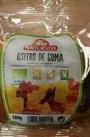 Mängden socker i Ositos de goma