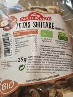 Mängden socker i Setas shiitake desecadas