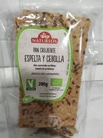 Mängden socker i Pan Crujiente Espelta Y Cebolla