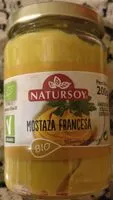 Mängden socker i Mostaza francesa